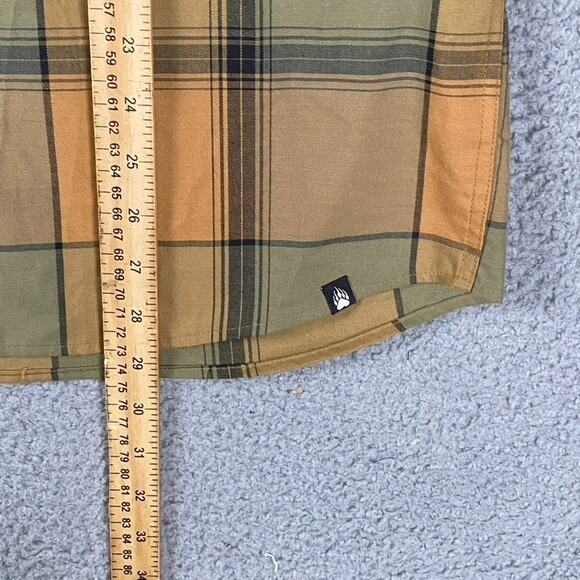 Duluth Trading Co Alakan Hardgear Button Shirt Men's Medium Plaid New - Picture 6 of 9